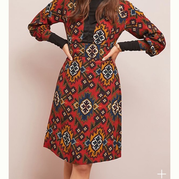 One day dale🌹Anthropologie dress - Picture 2 of 8